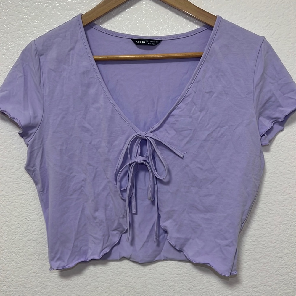 LILAC BUTTERFLY TEE🍬🍭